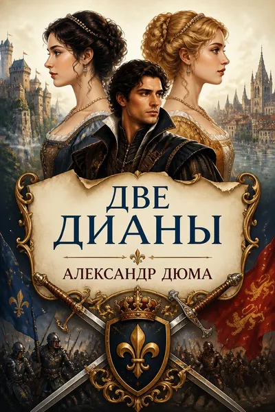 Две Дианы — обложка книги