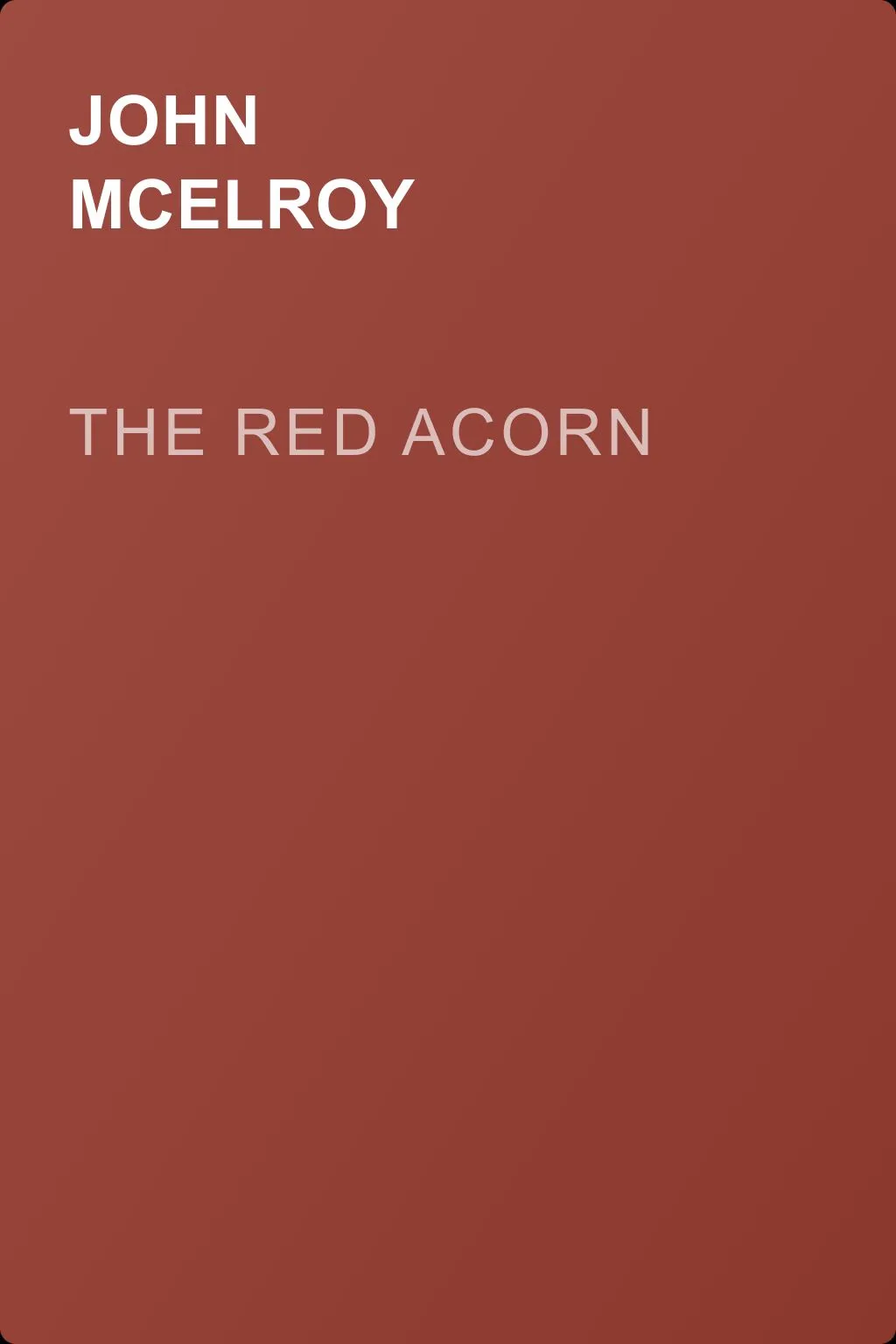 The Red Acorn — обложка книги