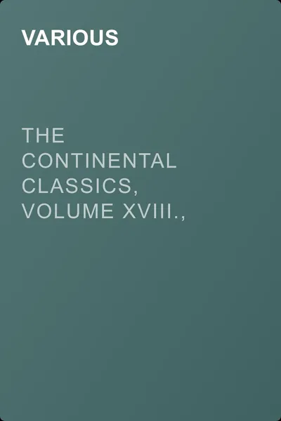 The Continental Classics, Volume XVIII., Mystery Tales — обложка книги