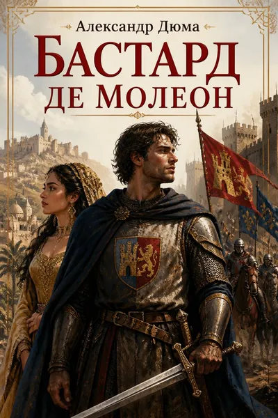 Бастард де Молеон — обложка книги