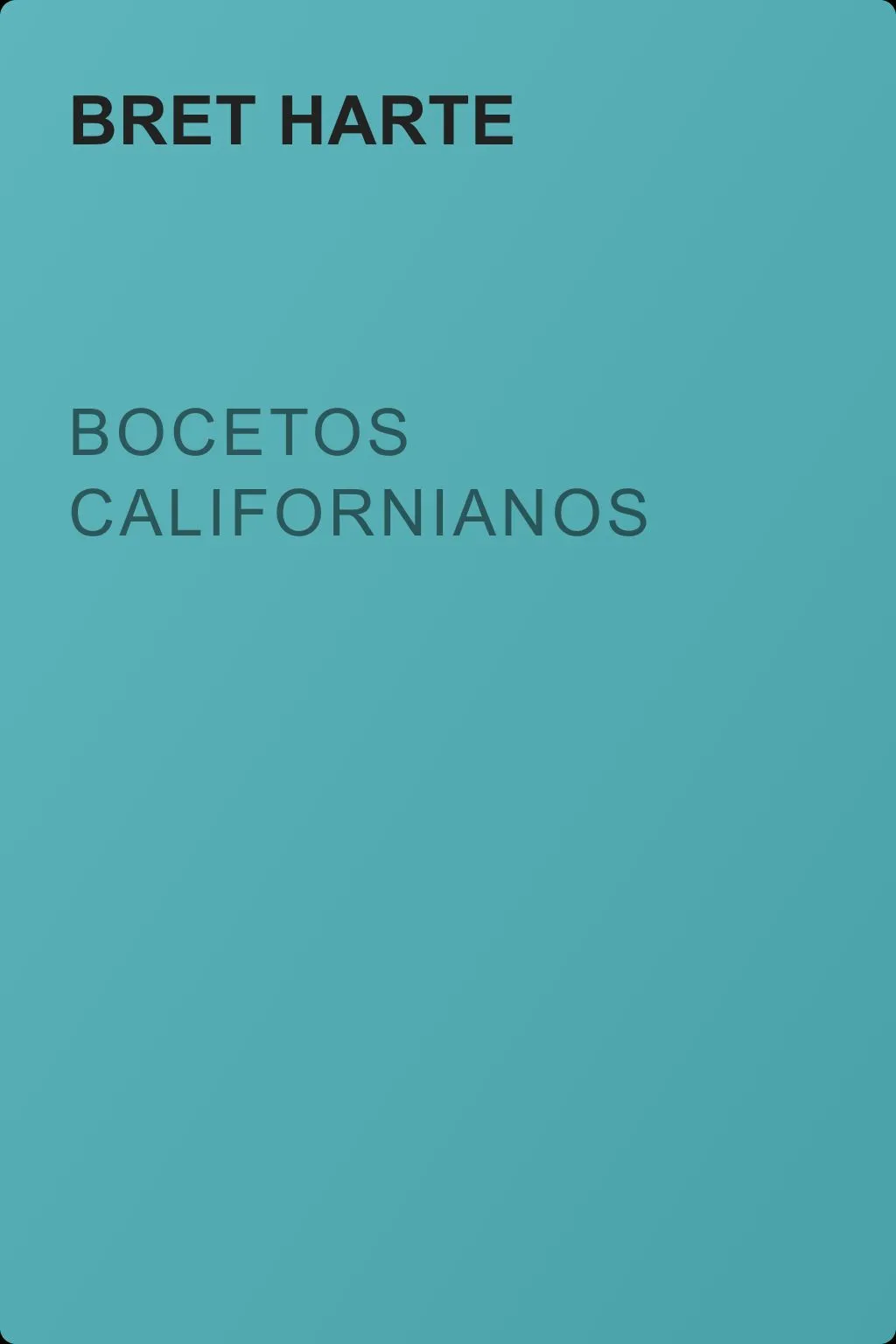 Bocetos californianos — обложка книги