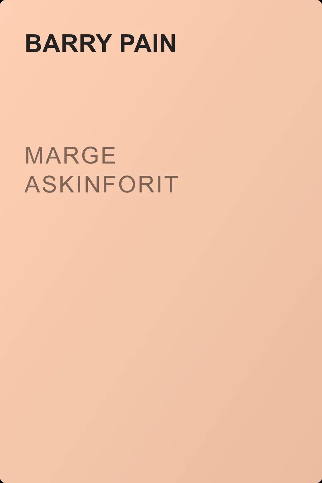 Marge Askinforit — обложка книги