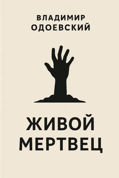 Живой мертвец — обложка книги