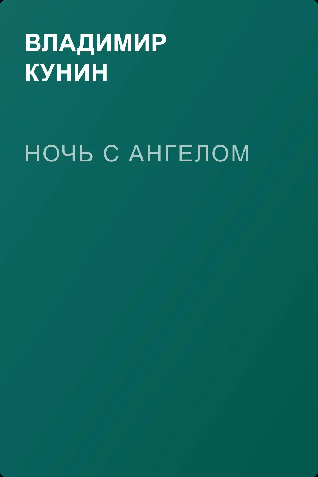Ночь с Ангелом — обложка книги