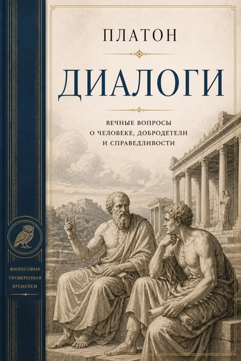 Диалоги — обложка книги