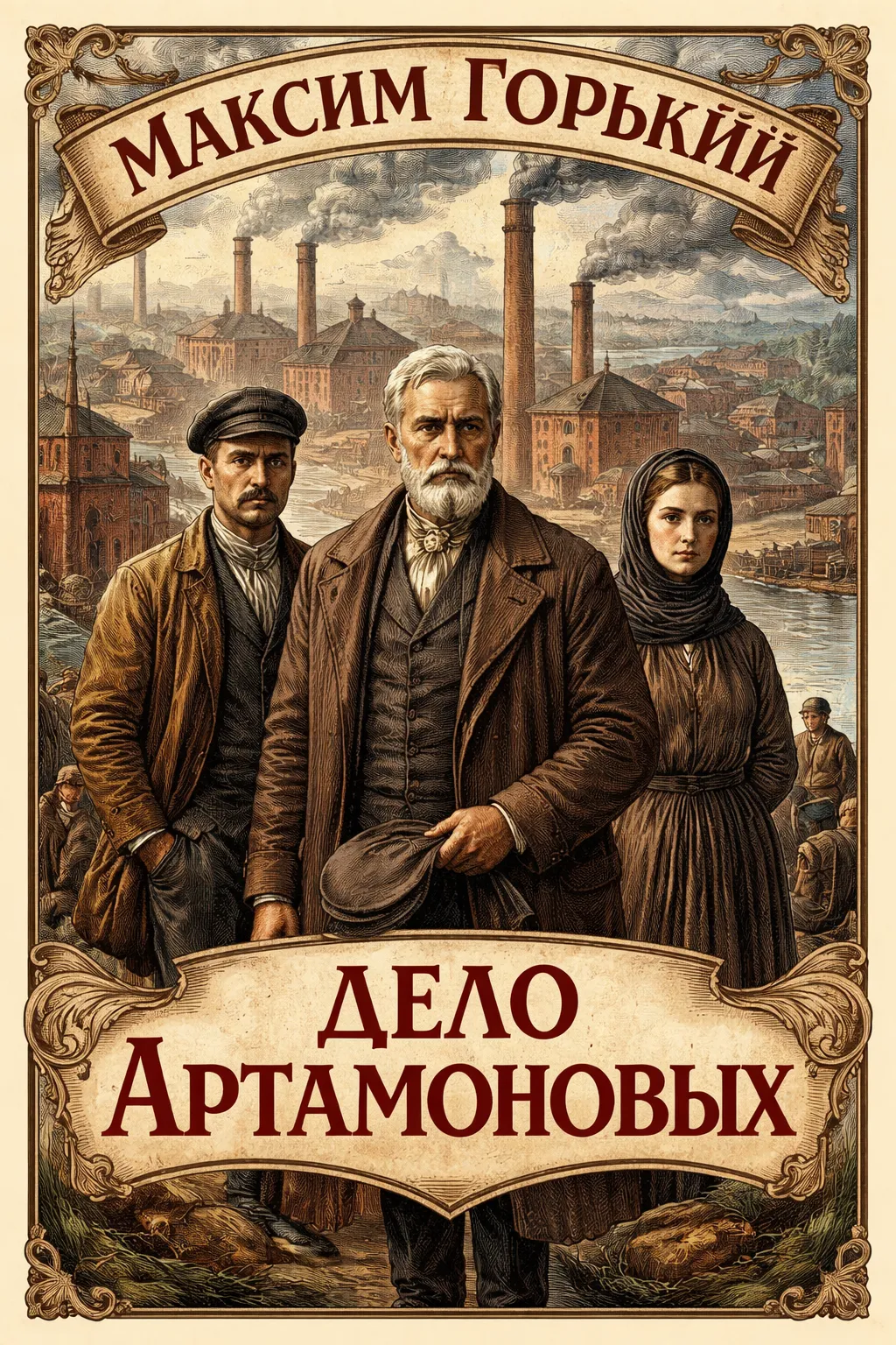 Дело Артамоновых — обложка книги