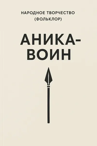 Аника-воин — обложка книги
