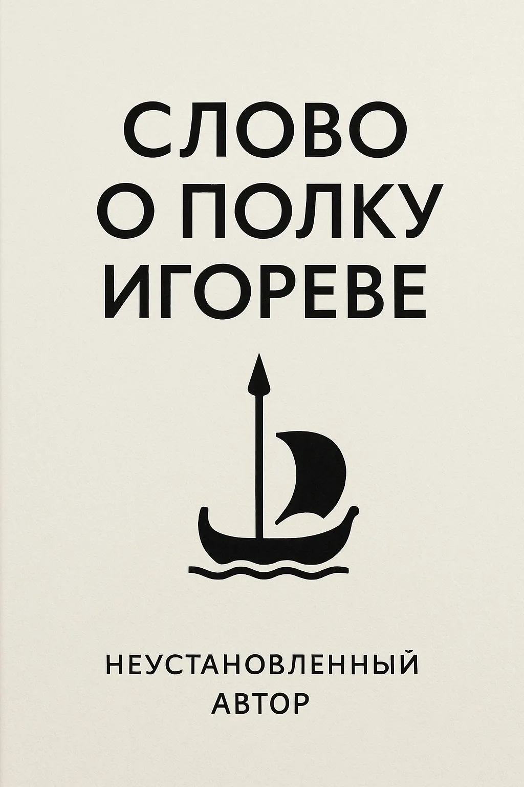 Слово о полку Игореве (3 варианта) — обложка книги