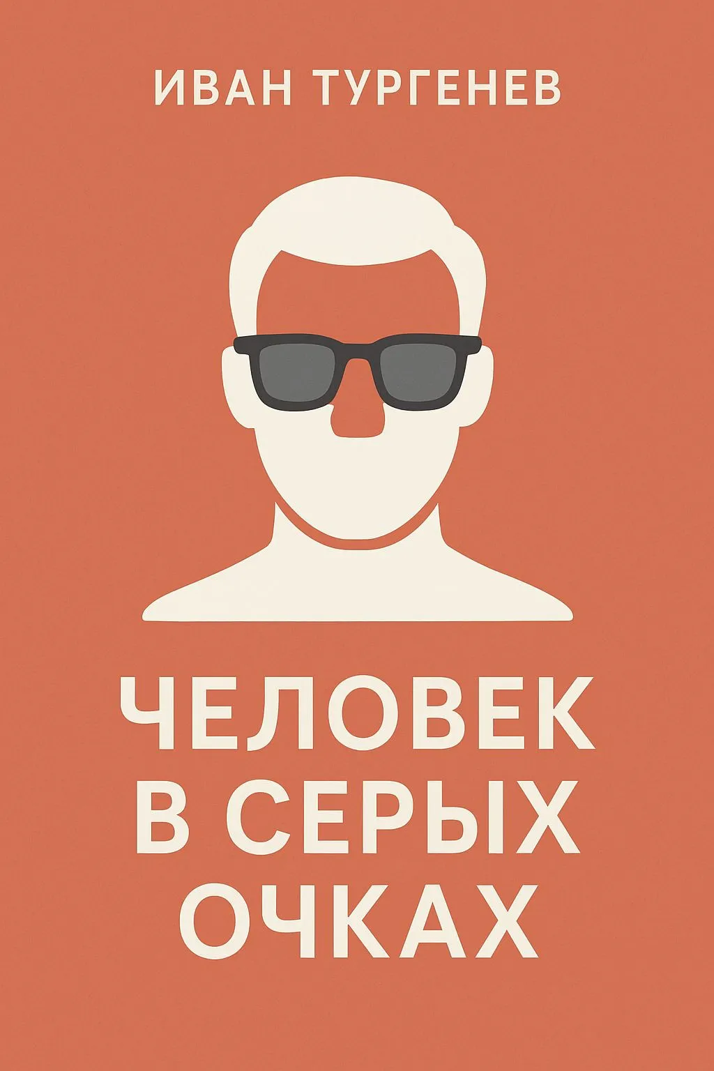 Человек в серых очках — обложка книги
