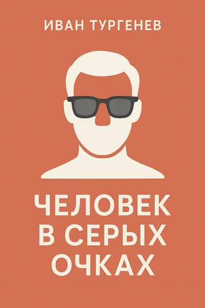 Человек в серых очках — обложка книги