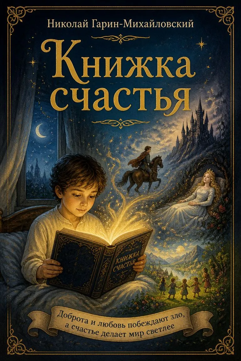 Книжка счастья — обложка книги