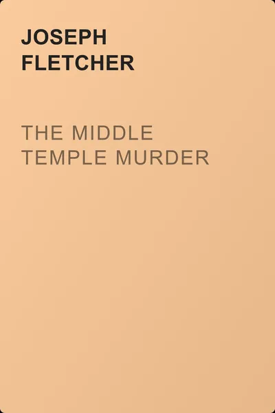 The Middle Temple Murder — обложка книги