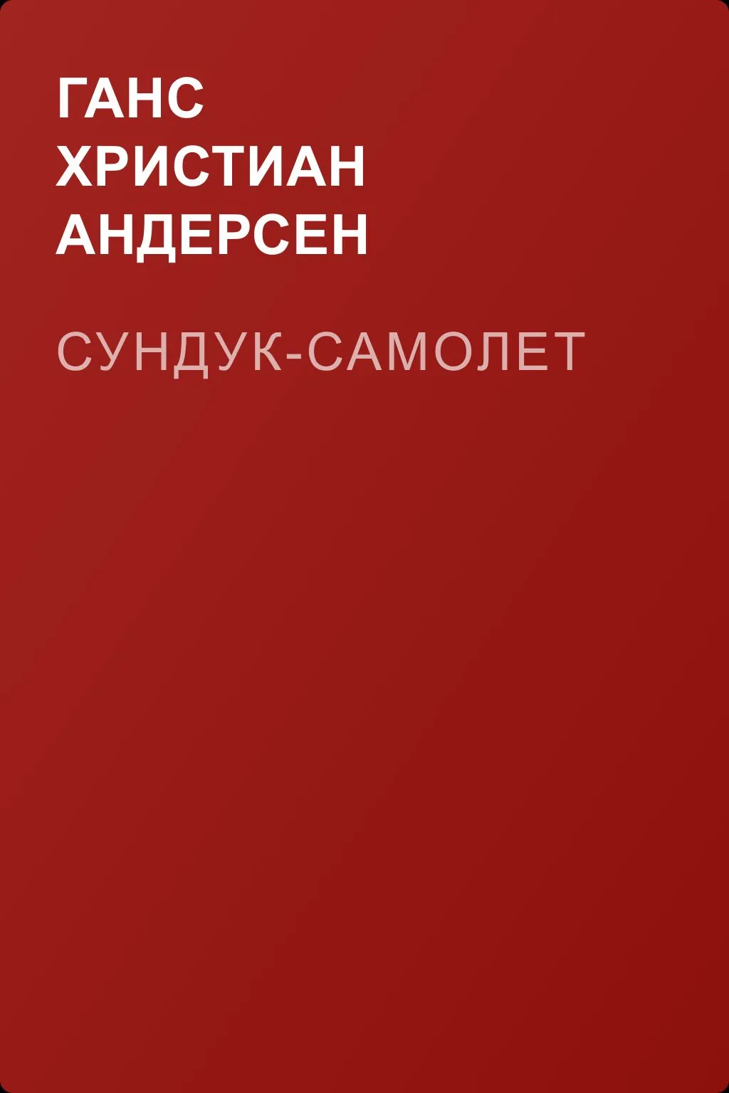 Сундук-самолет — обложка книги