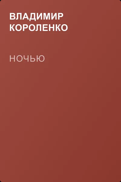Ночью — обложка книги