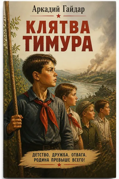Клятва Тимура — обложка книги