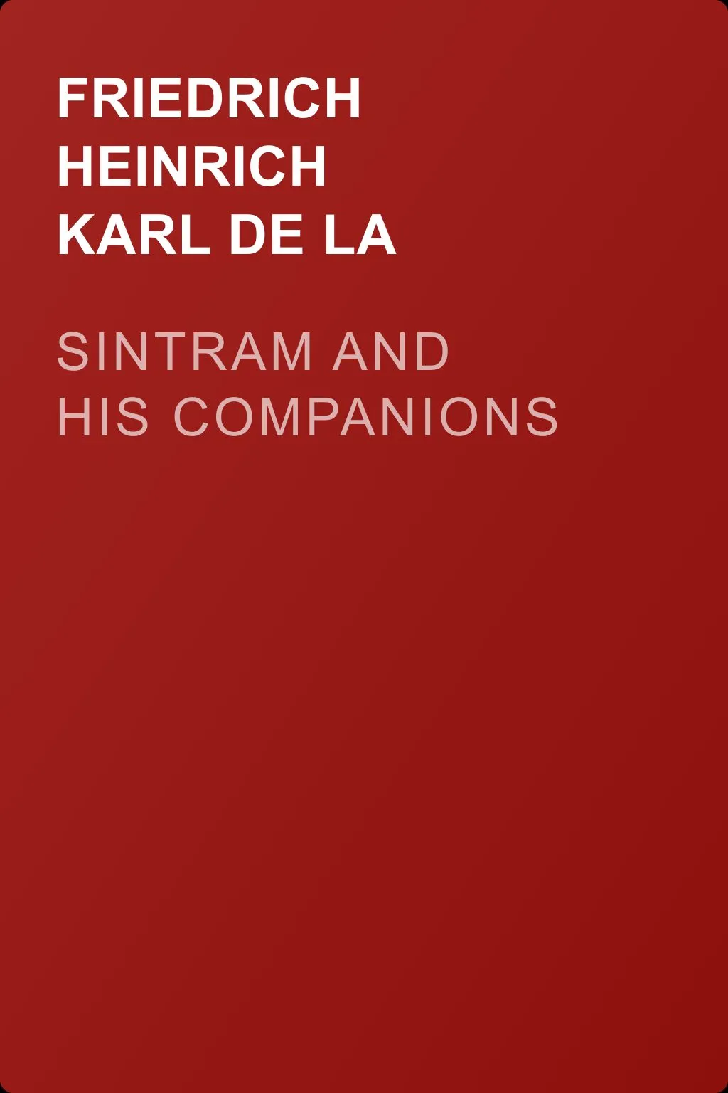 Sintram and His Companions — обложка книги
