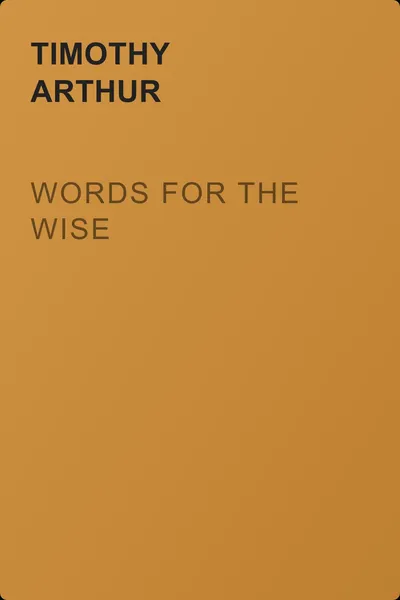 Words for the Wise — обложка книги