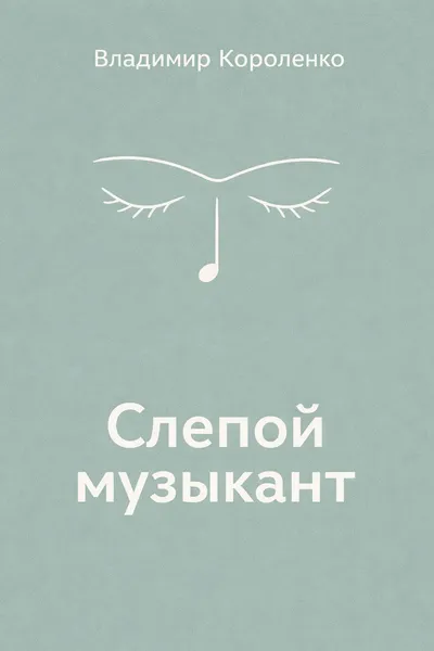 Слепой музыкант — обложка книги