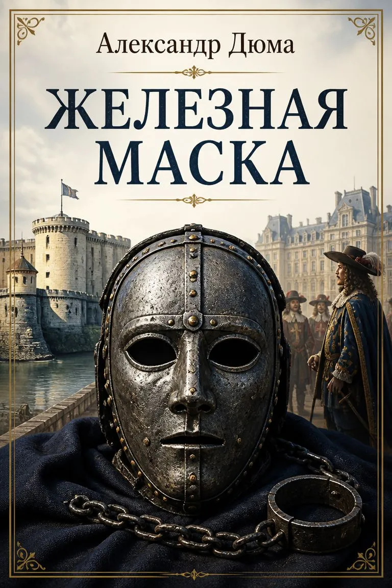 Железная маска — обложка книги