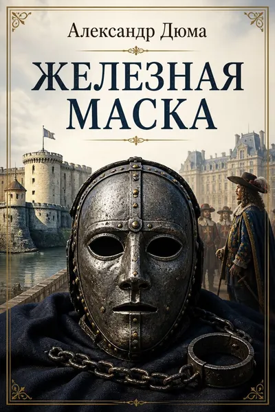 Железная маска — обложка книги