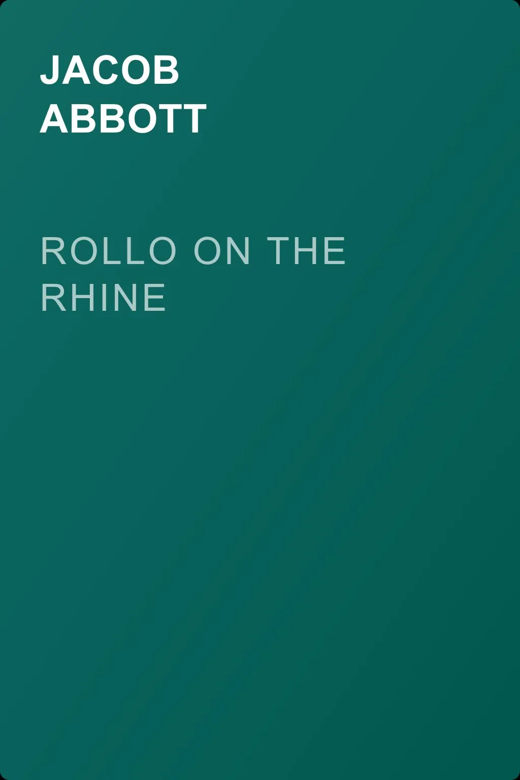 Rollo on the Rhine — обложка книги