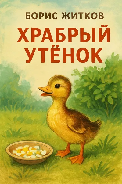 Храбрый утёнок — обложка книги