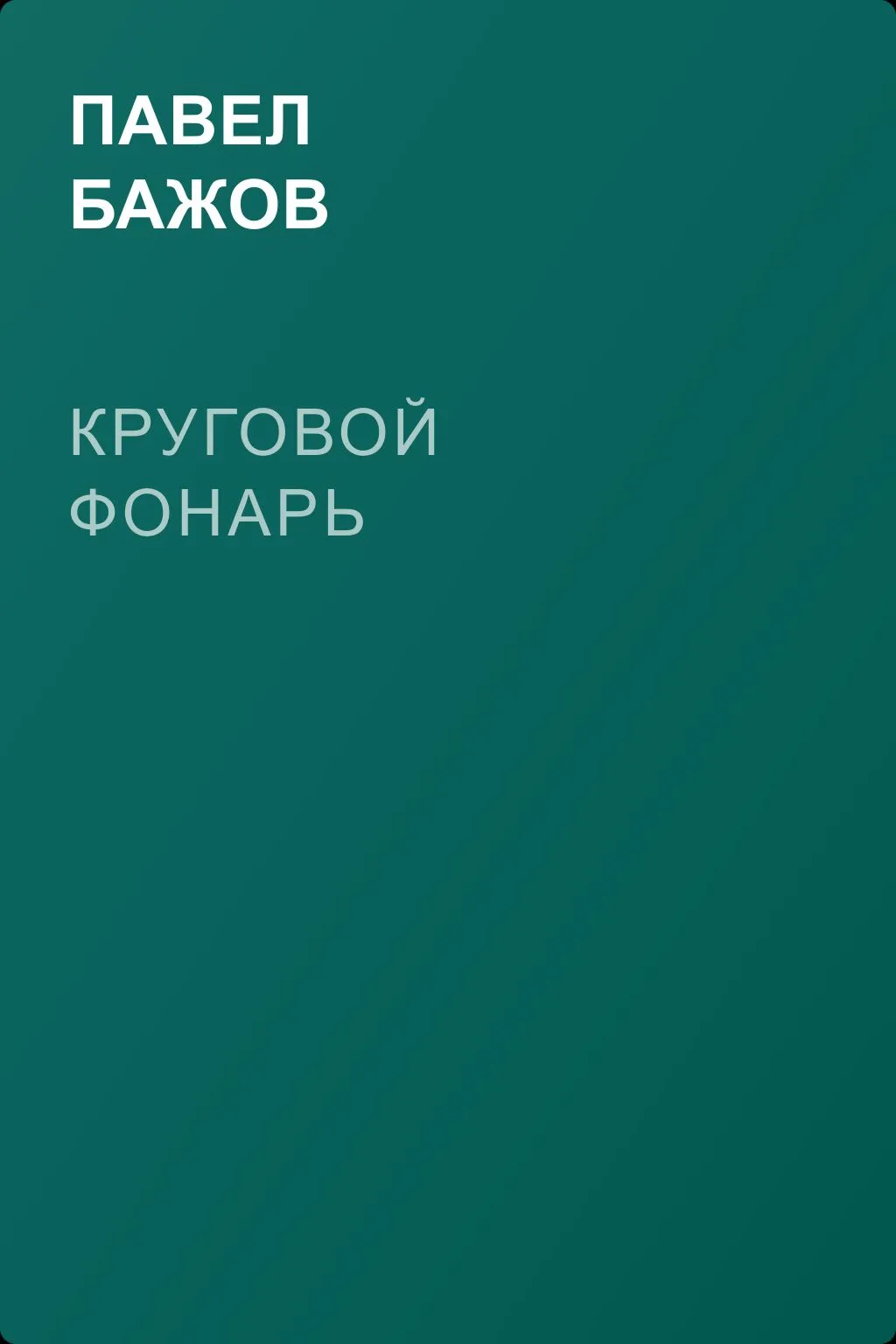 Круговой фонарь — обложка книги