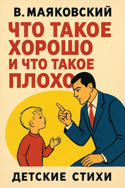 Что такое хорошо и что такое плохо? — обложка книги