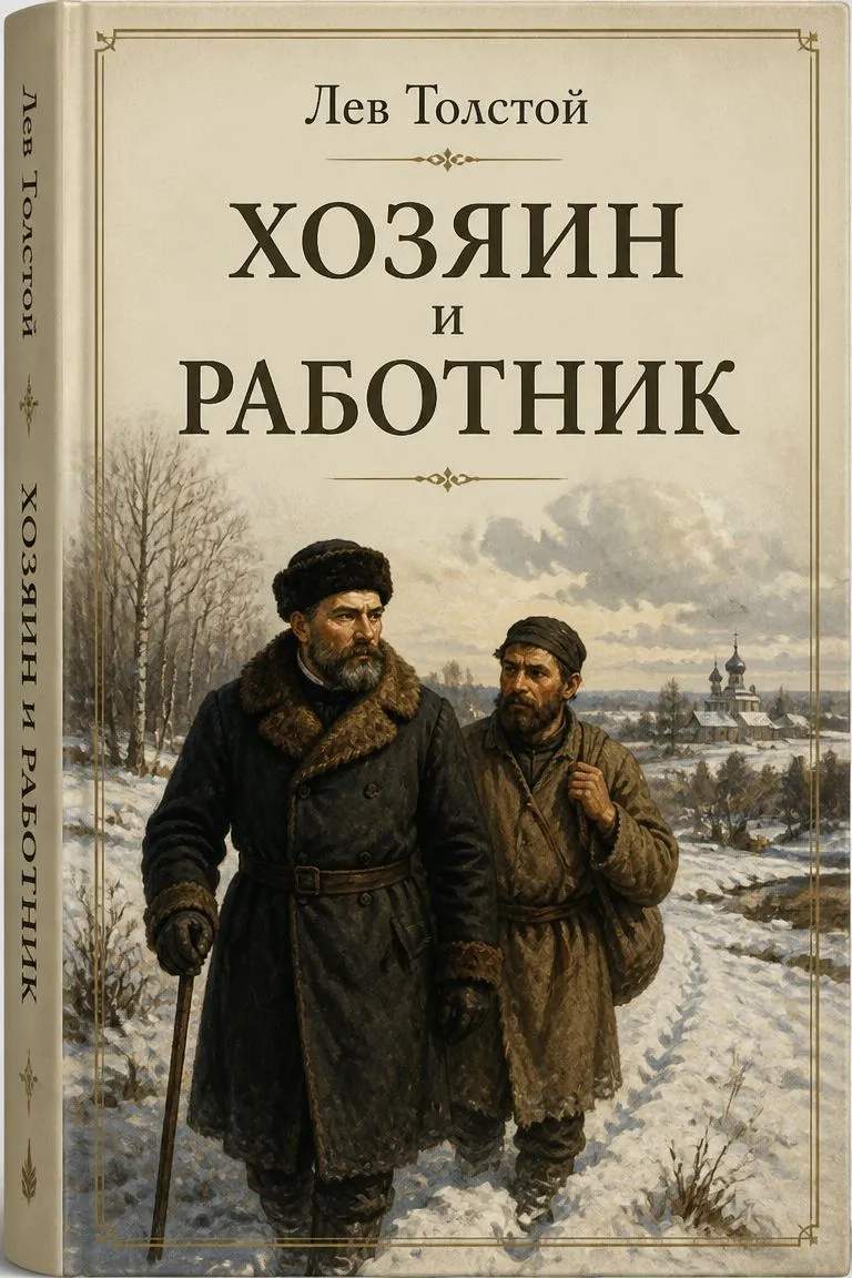 Хозяин и работник — обложка книги