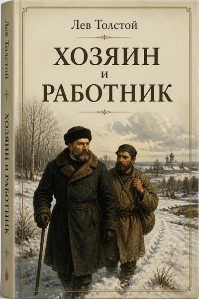 Хозяин и работник — обложка книги