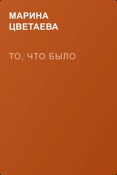 То, что было — обложка книги