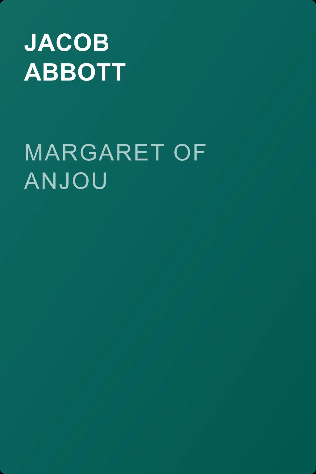 Margaret of Anjou — обложка книги