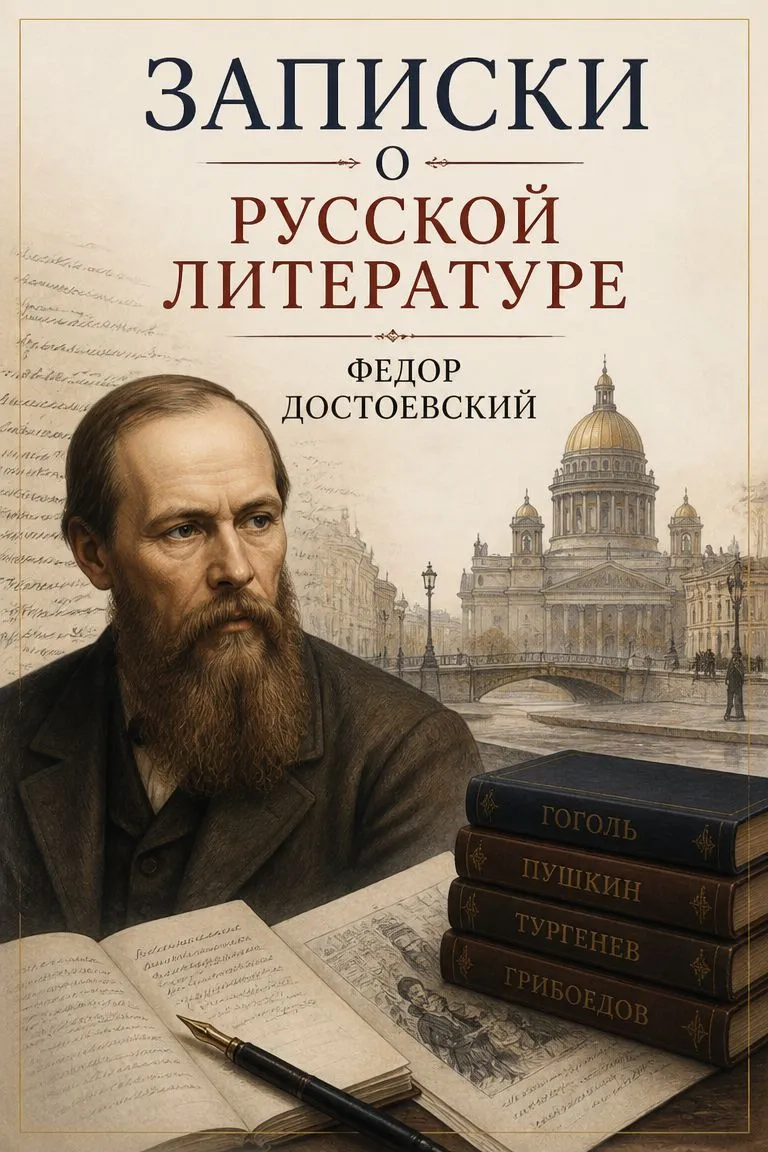 Записки о русской литературе — обложка книги
