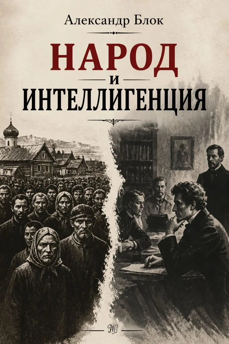 Народ и интеллигенция — обложка книги