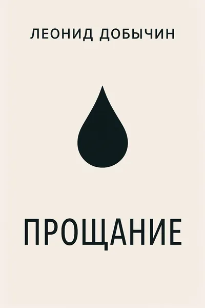 Прощание — обложка книги