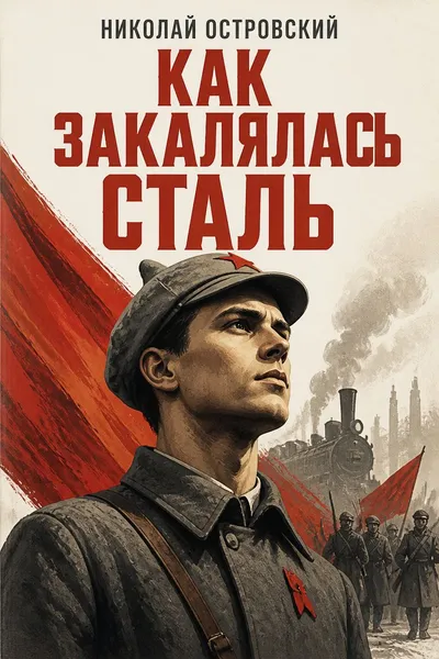 Как закалялась сталь — обложка книги