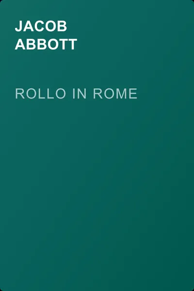 Rollo in Rome — обложка книги