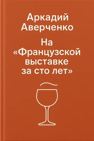 На «Французской выставке за сто лет» — обложка книги