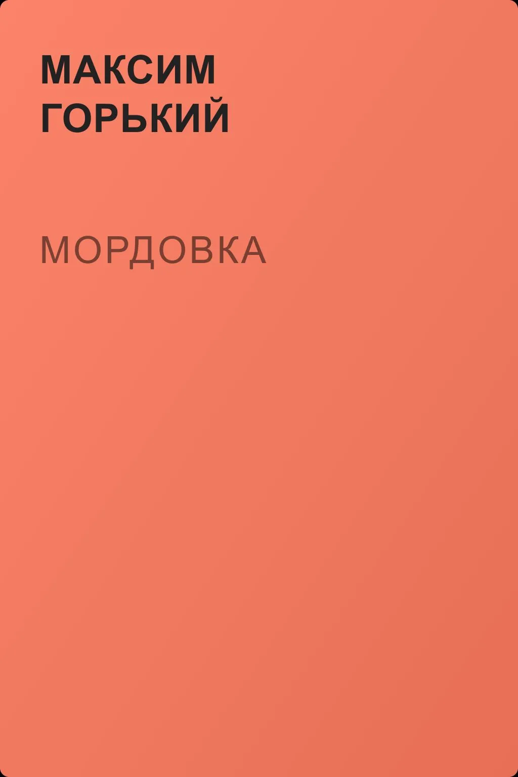 Мордовка — обложка книги