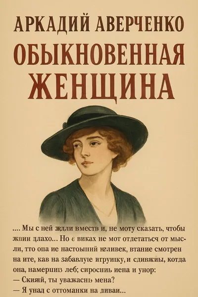 Обыкновенная женщина — обложка книги