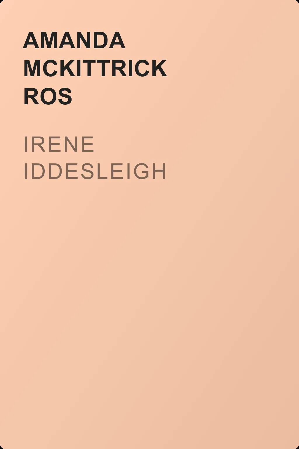 Irene Iddesleigh — обложка книги