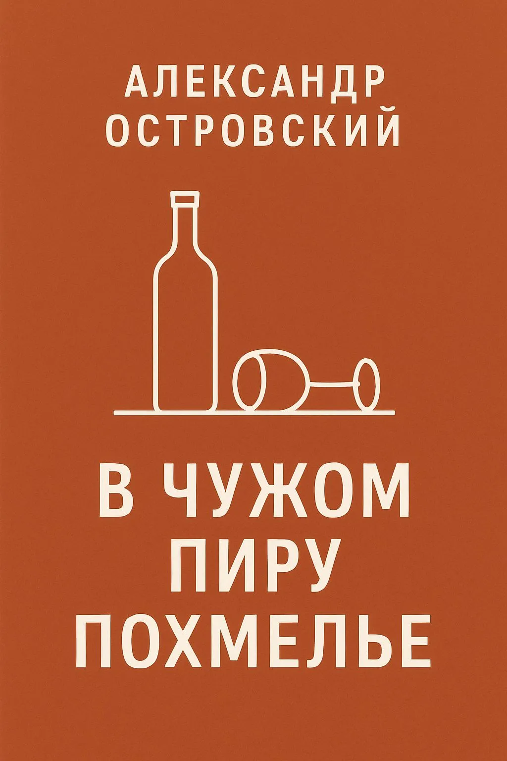 В чужом пиру похмелье — обложка книги