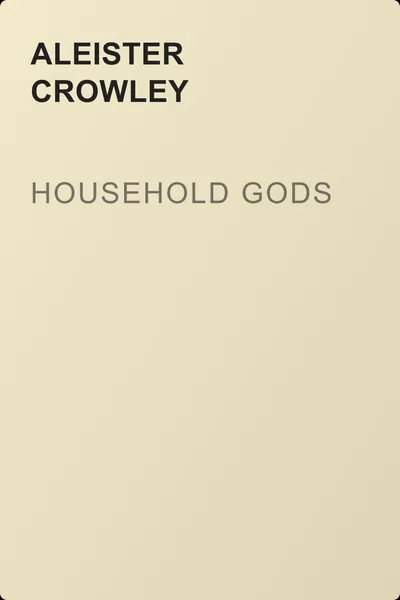 Household Gods — обложка книги