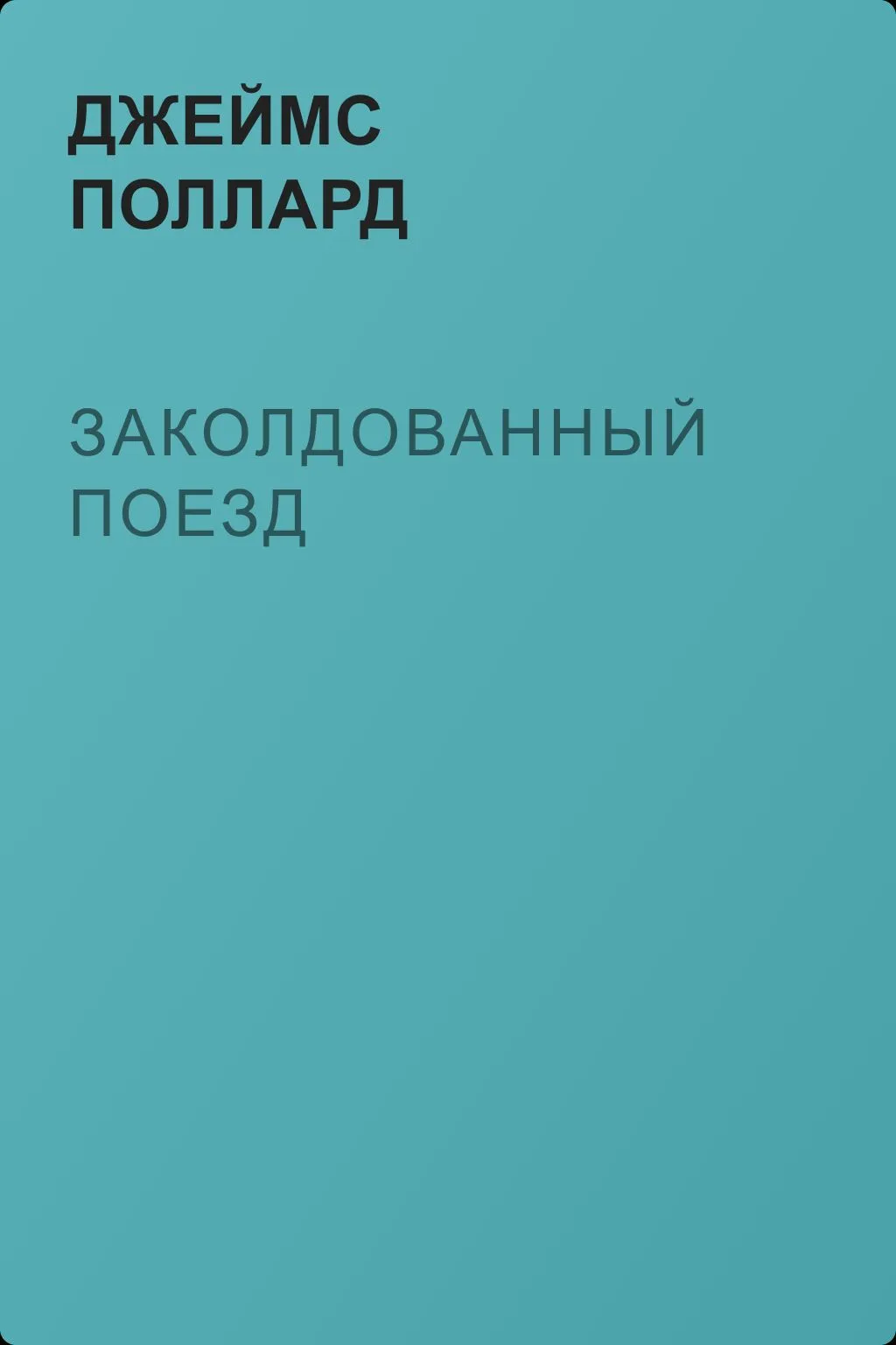 Заколдованный поезд — обложка книги