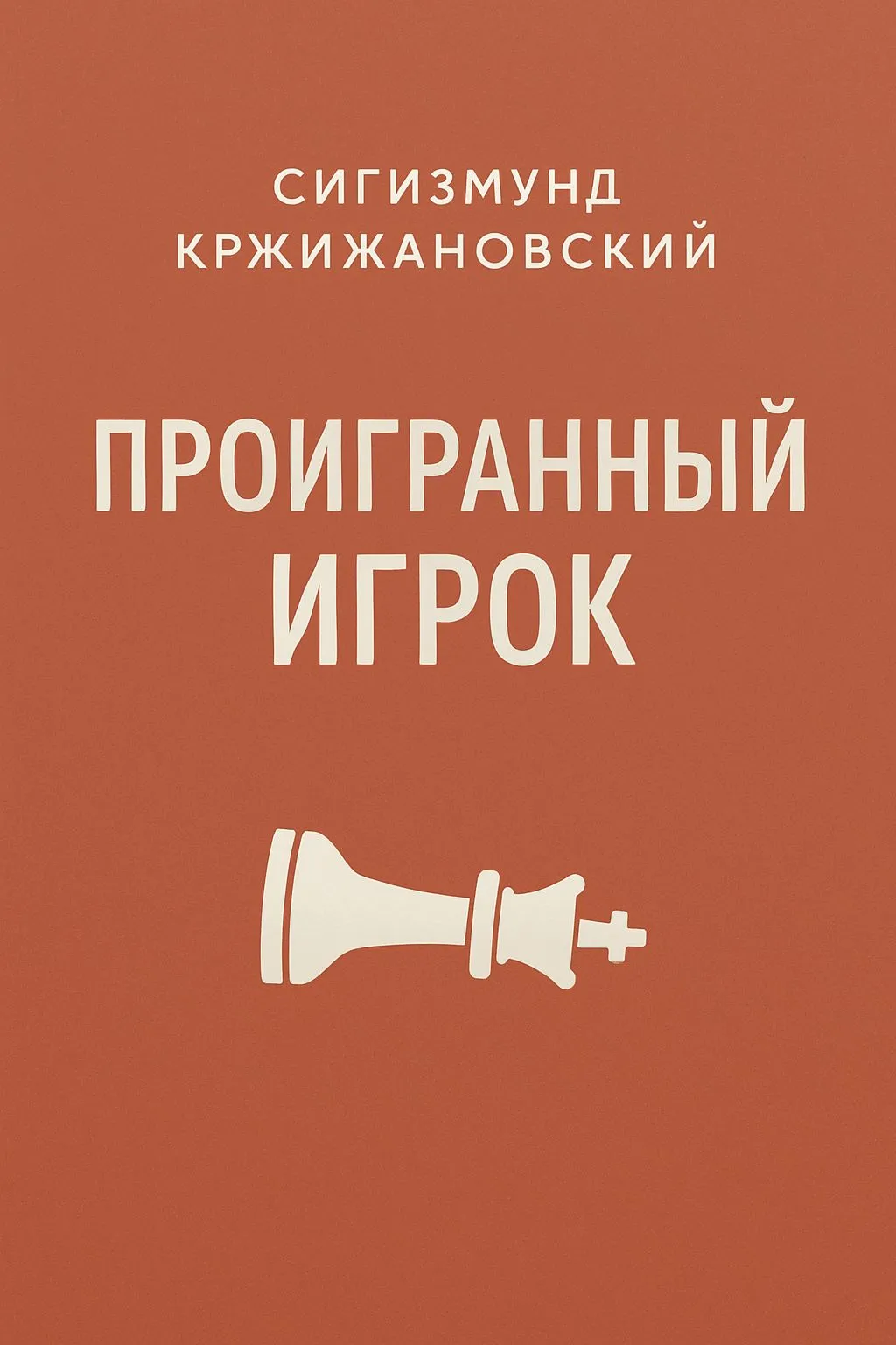 Проигранный игрок — обложка книги