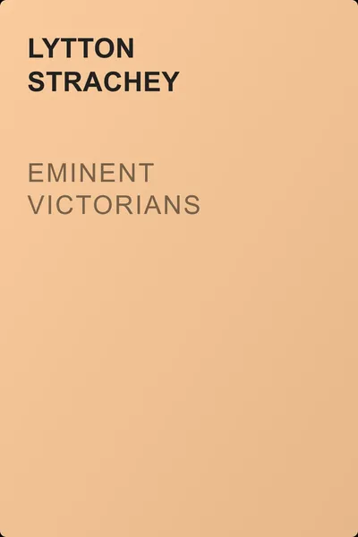 Eminent Victorians — обложка книги