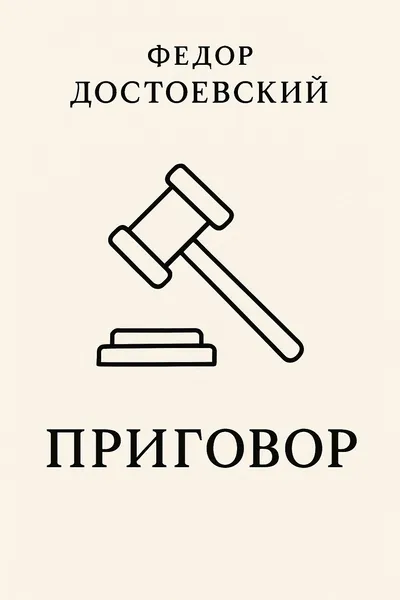 Приговор — обложка книги