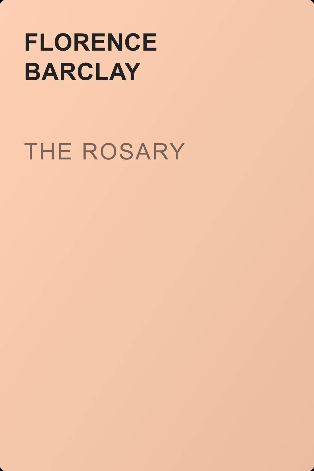 The Rosary — обложка книги