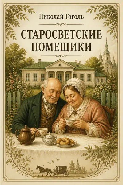 Старосветские помещики — обложка книги