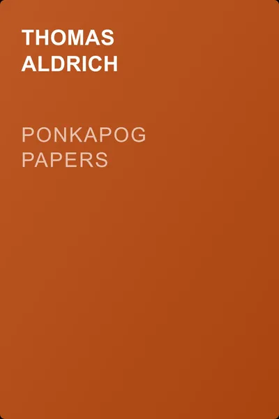 Ponkapog Papers — обложка книги